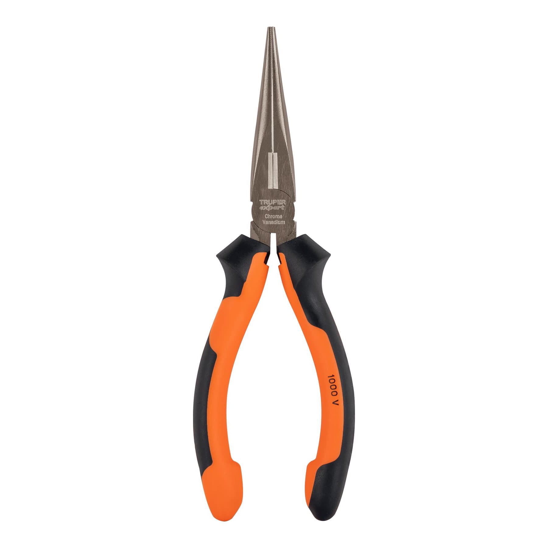 Pinza punta y corte 7", mango comfort grip