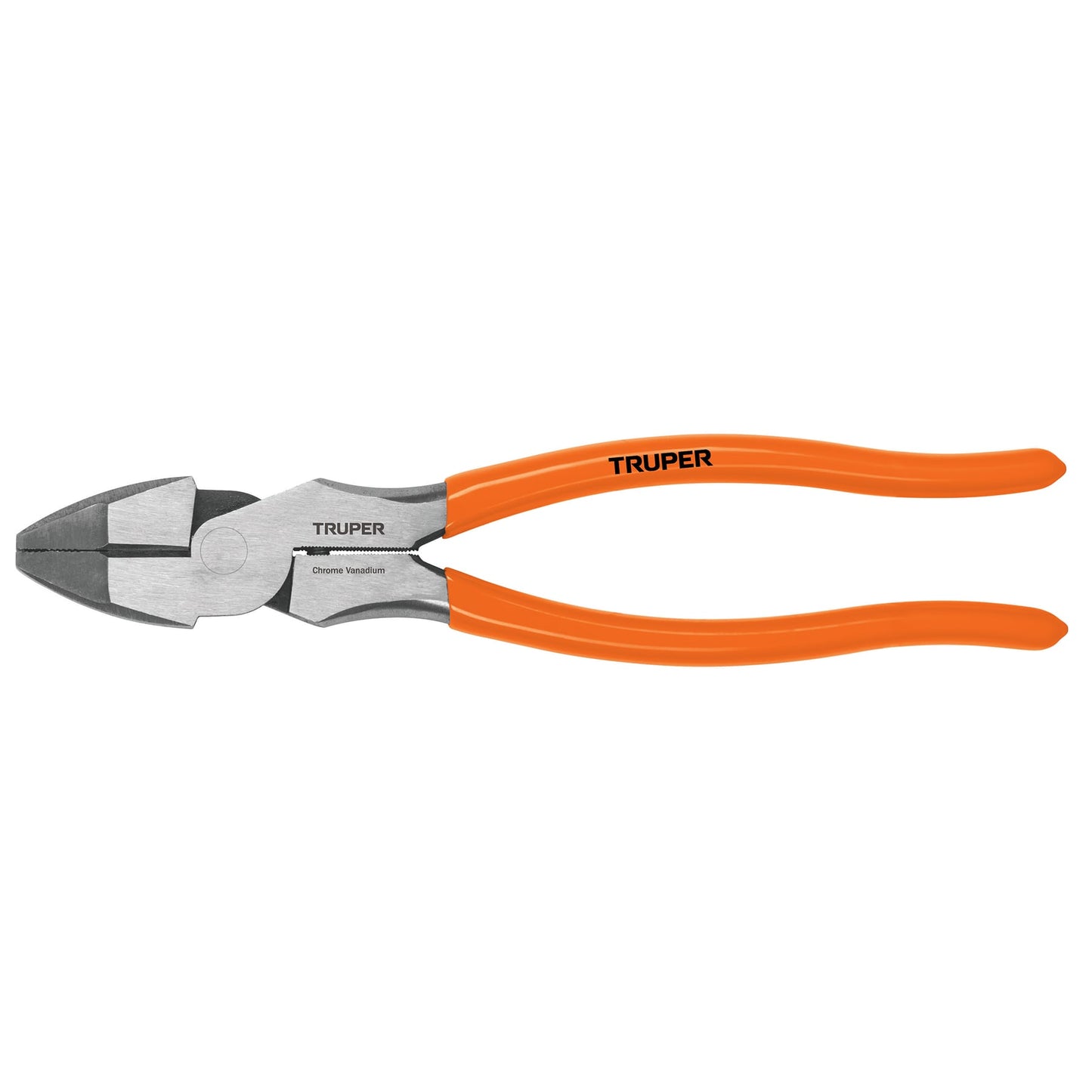 Pinza profesional p/electricista 9",c/resorte,mango de vinil