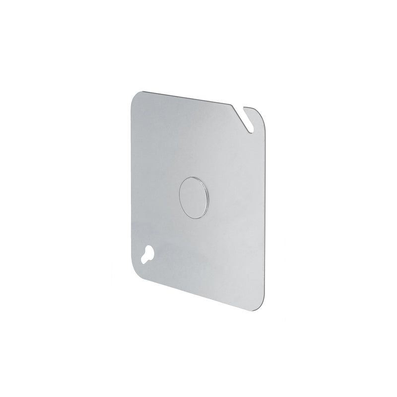 Tapa de acero para caja cuadrada 4x4"