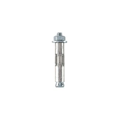 Taquete de expansión, 1/4" con tornillo, bolsa 4 pzas