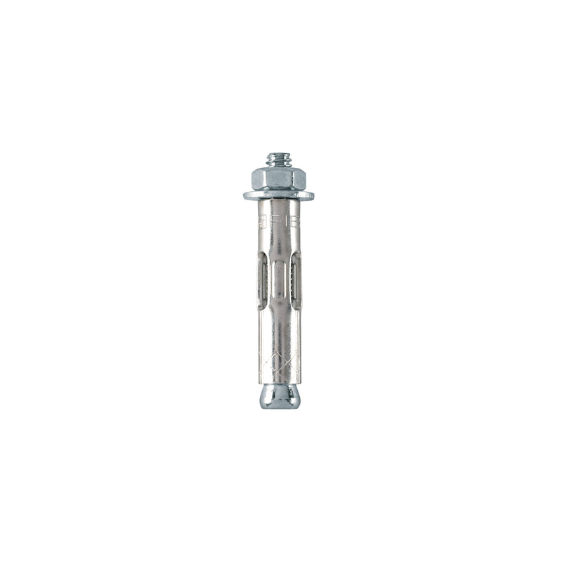 Taquete de expansión, 1/4" con tornillo, bolsa 4 pzas