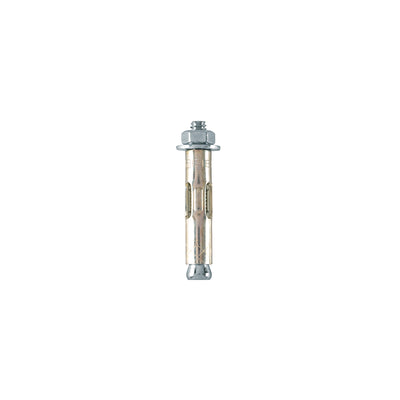 Taquete de expansión, 1/4" con tornillo, caja 100 piezas