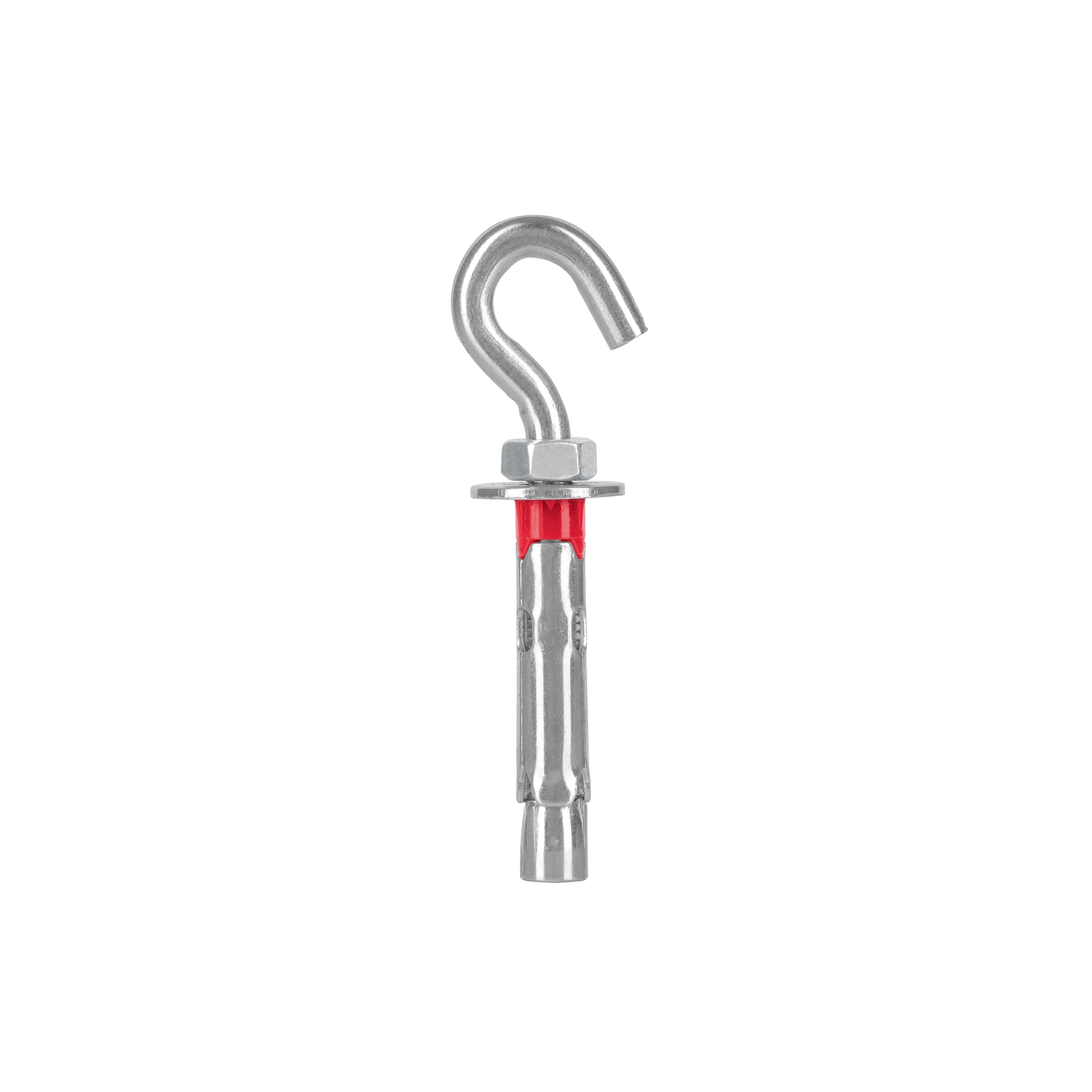 Taquete expansivo con armella abierta, 8X45 mm, bolsa 4 pzas