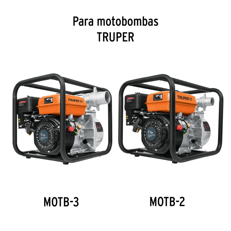 Kit de tapón y empaque para contenedor de aceite p/motobomba