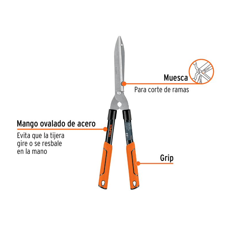 Tijera para poda, Classic, 55 cm, mango tubular