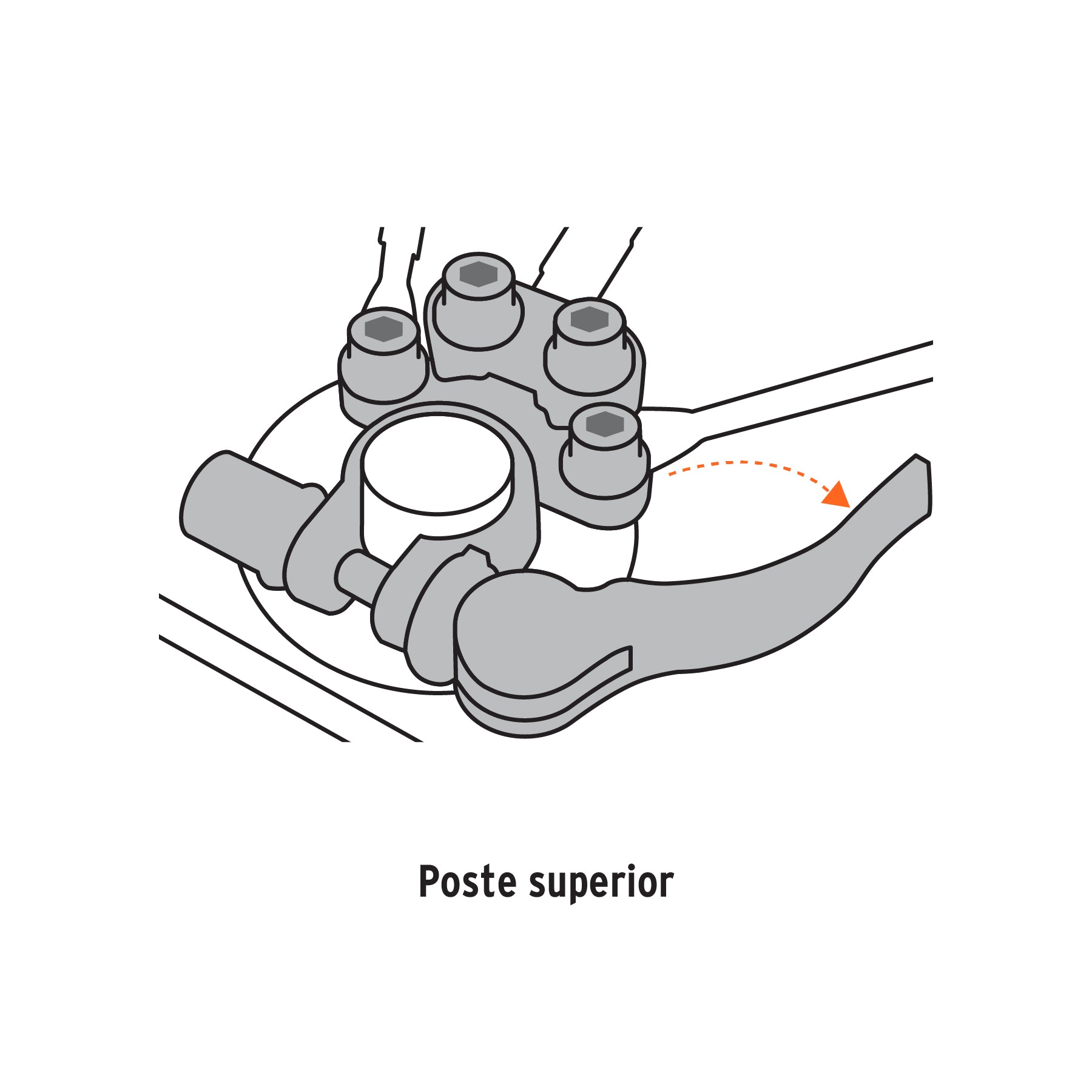 Blíster 2 terminales para batería desconexión rápida, Truper