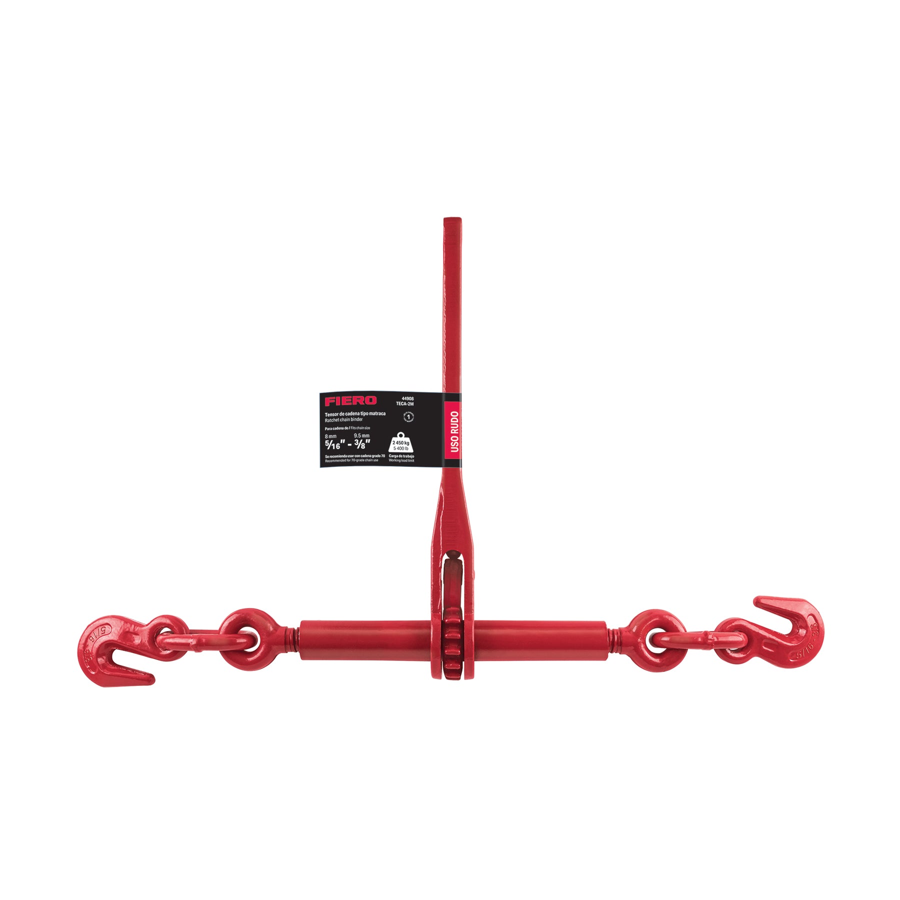 Tensor cadena con matraca, 5/16'- 3/8',FIERO