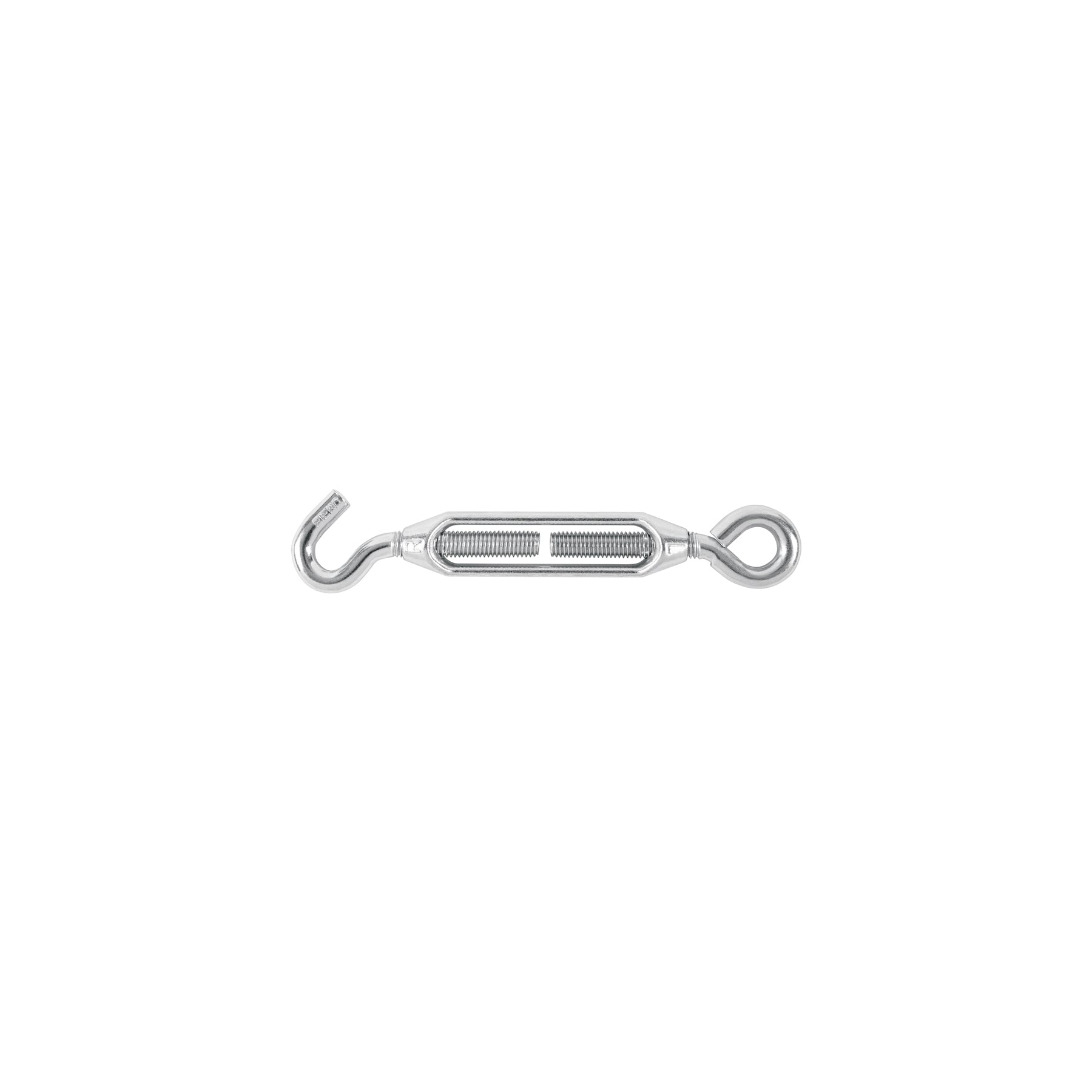Tensor zinc, 3/8", gancho-argolla