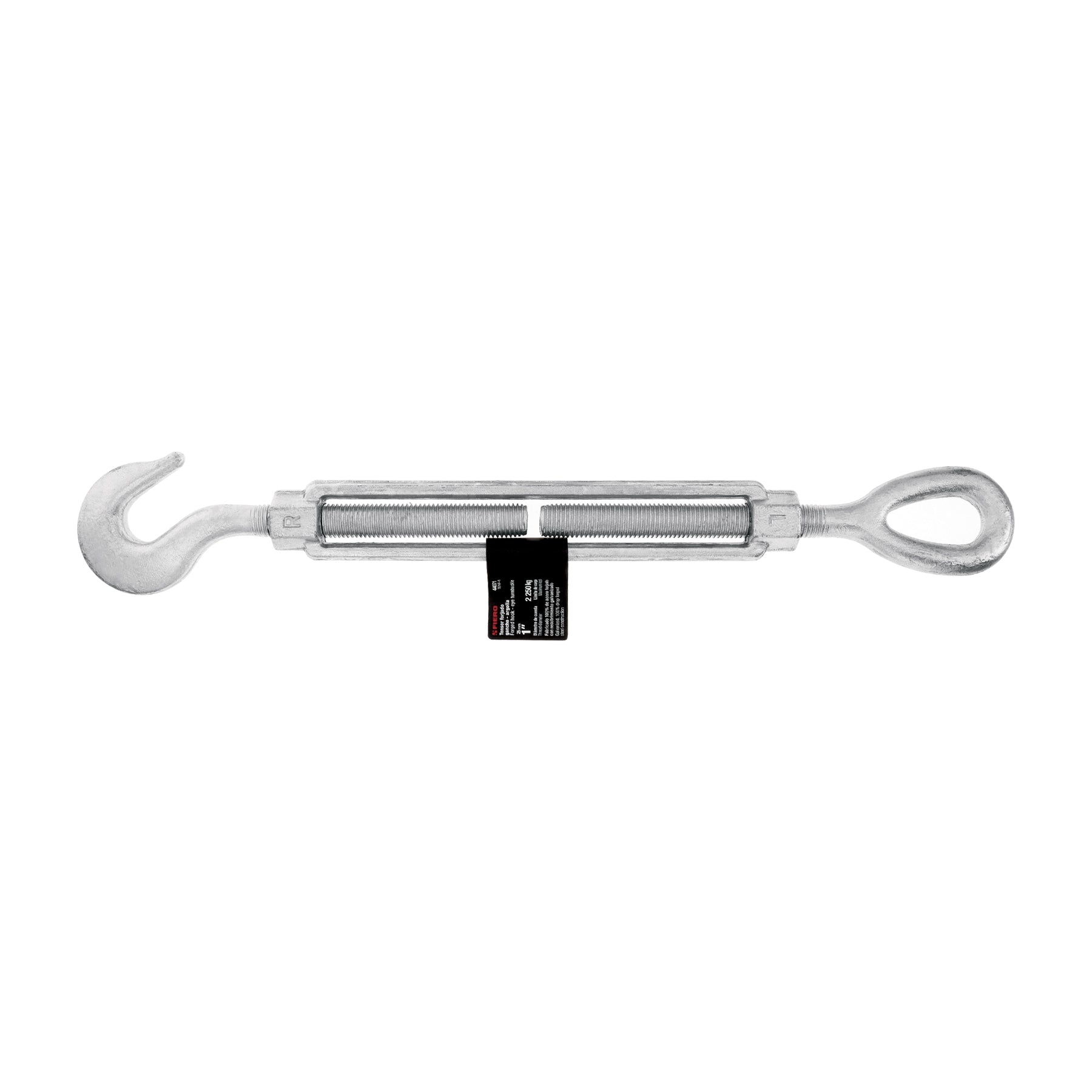Tensor forjado,1",gancho-argolla