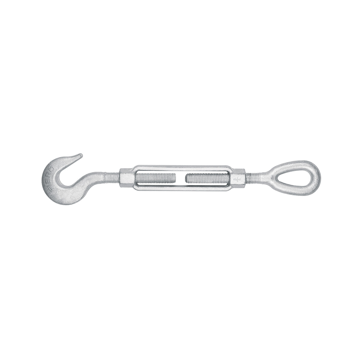 Tensor forjado 3/4 x 6' ojo - gancho, galvanizado, FIERO
