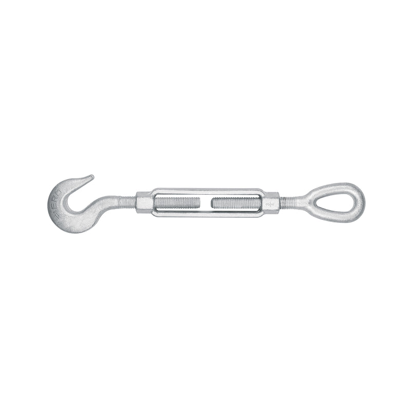 Tensor forjado 3/4 x 6' ojo - gancho, galvanizado, FIERO