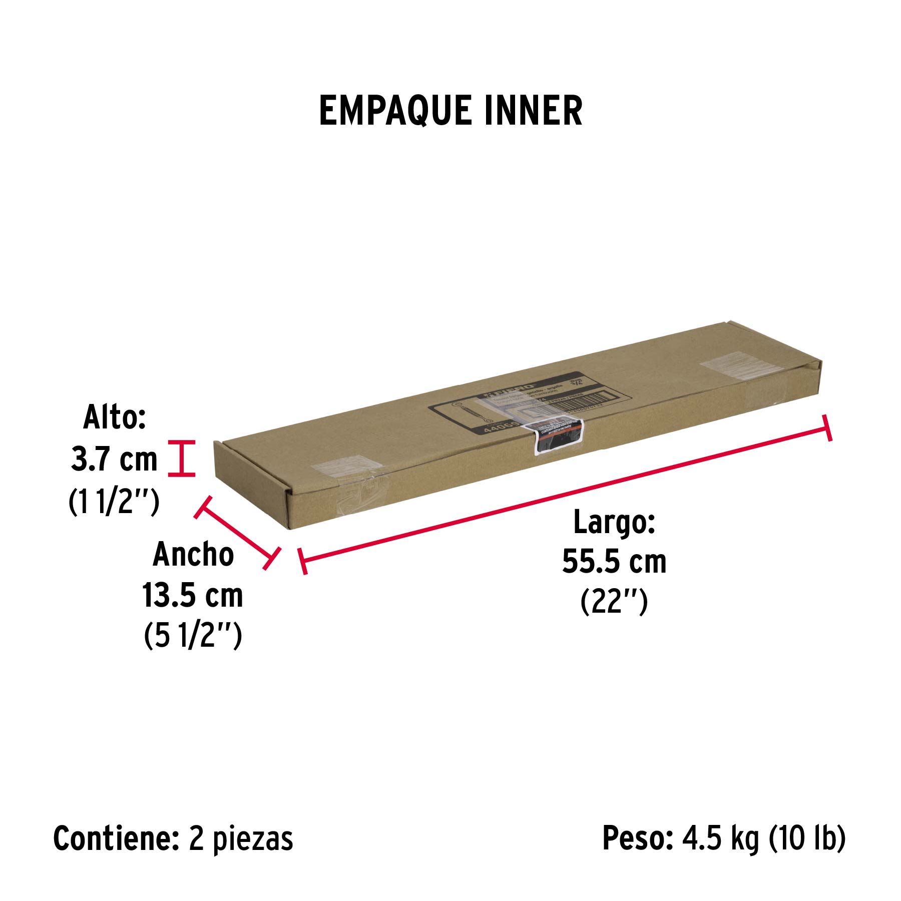 Tensor forjado,3/4",gancho-argolla