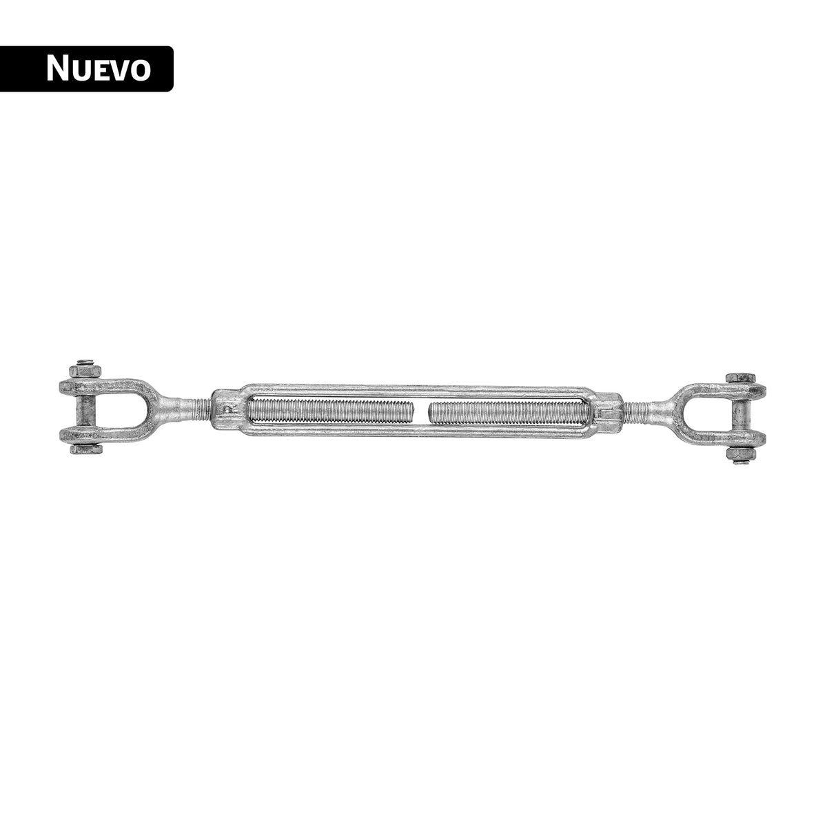 Tensor forjado 5/8' quijada - quijada, galvanizado, FIERO