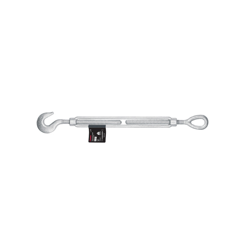 Tensor forjado 5/8 x 12' ojo - gancho, galvanizado, FIERO