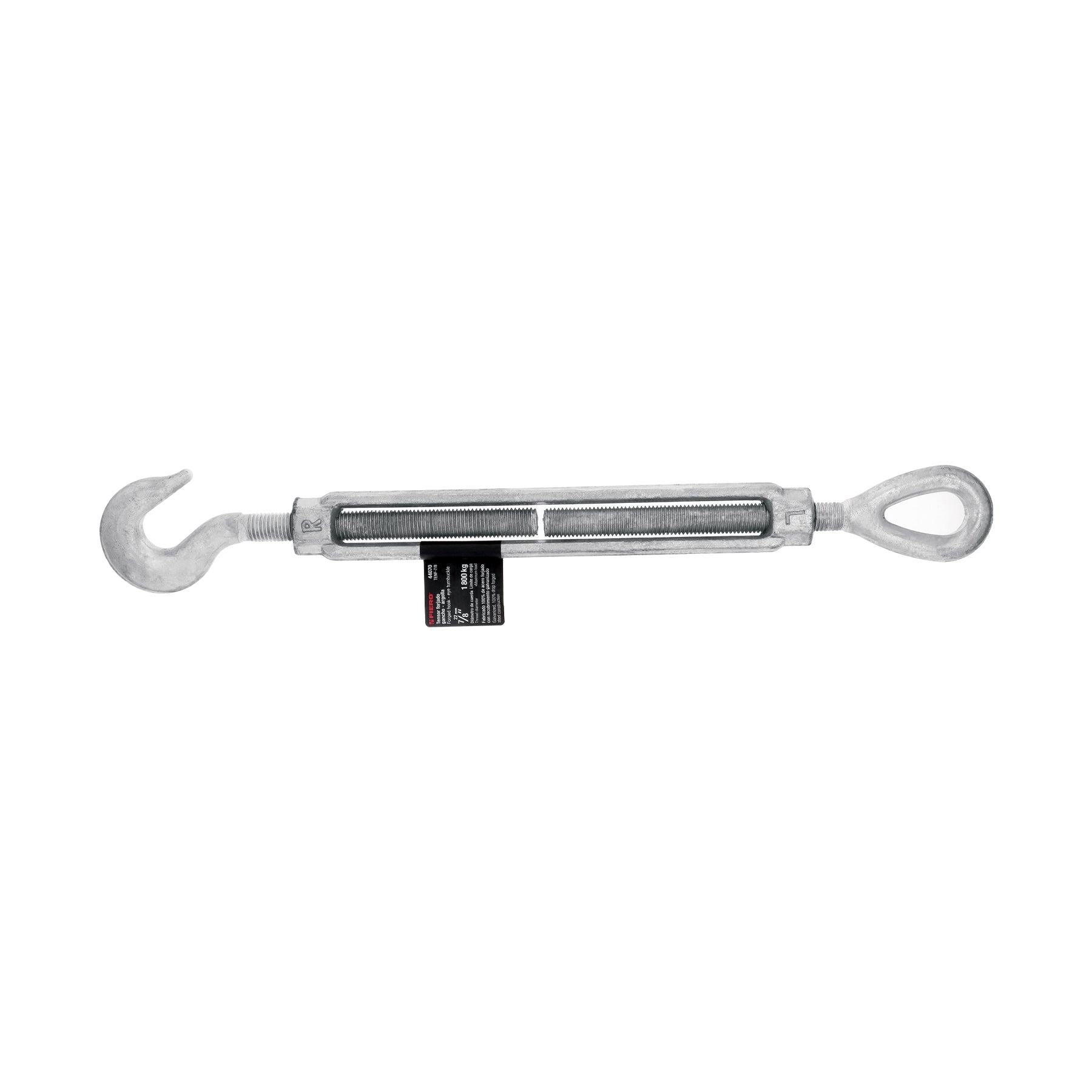 Tensor forjado,7/8",gancho-argolla