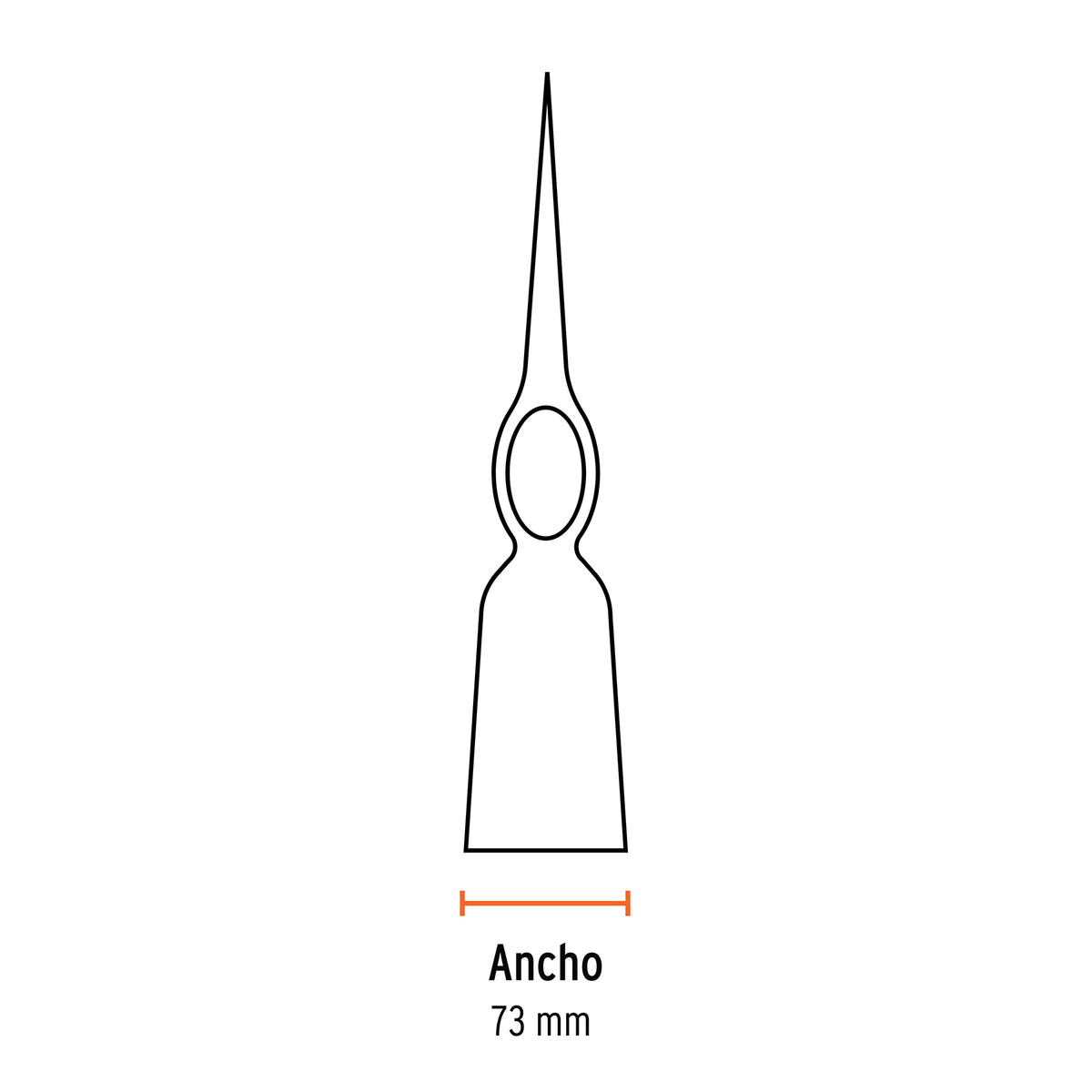 Talacho-hacha 2.5 lb, sin mango, Truper