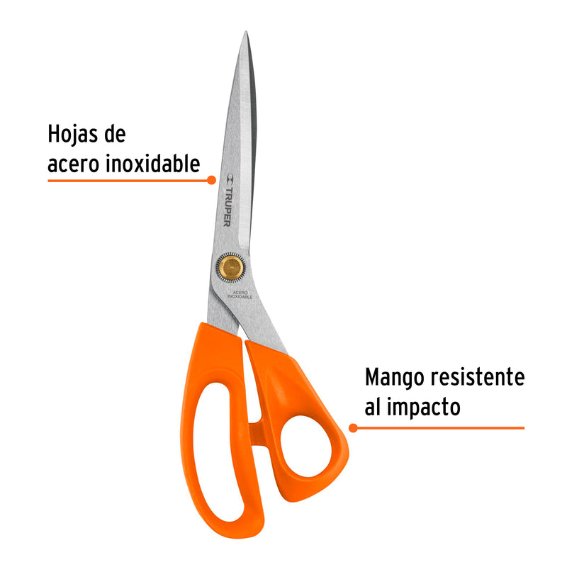 Tijera para costura 10", de acero inoxidable