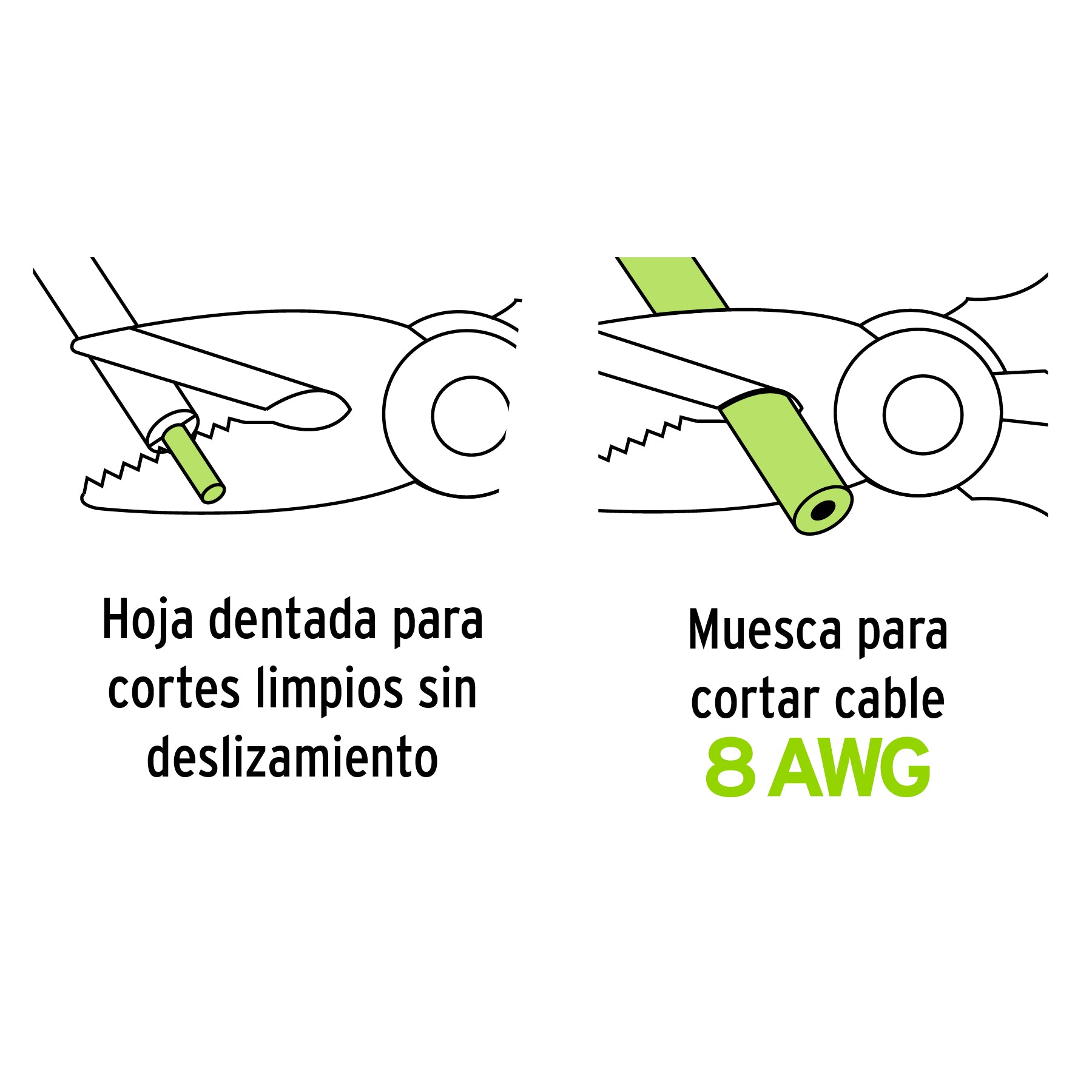 Tijera 6' de acero inoxidable para electricista, Expert