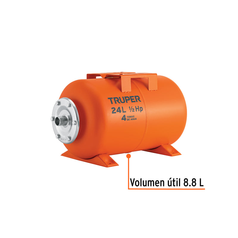 Tanque para bomba hidroneumática HIDR-1/2X24