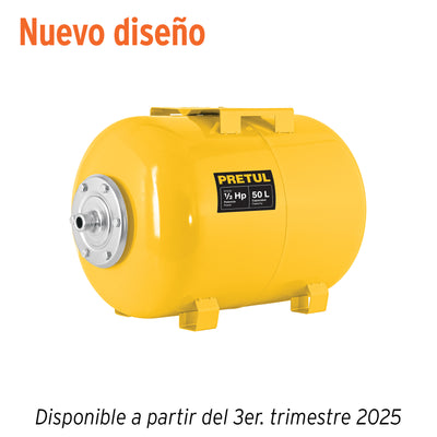 Tanque para bomba hidroneumática HIDR-1/2X50, Pretul