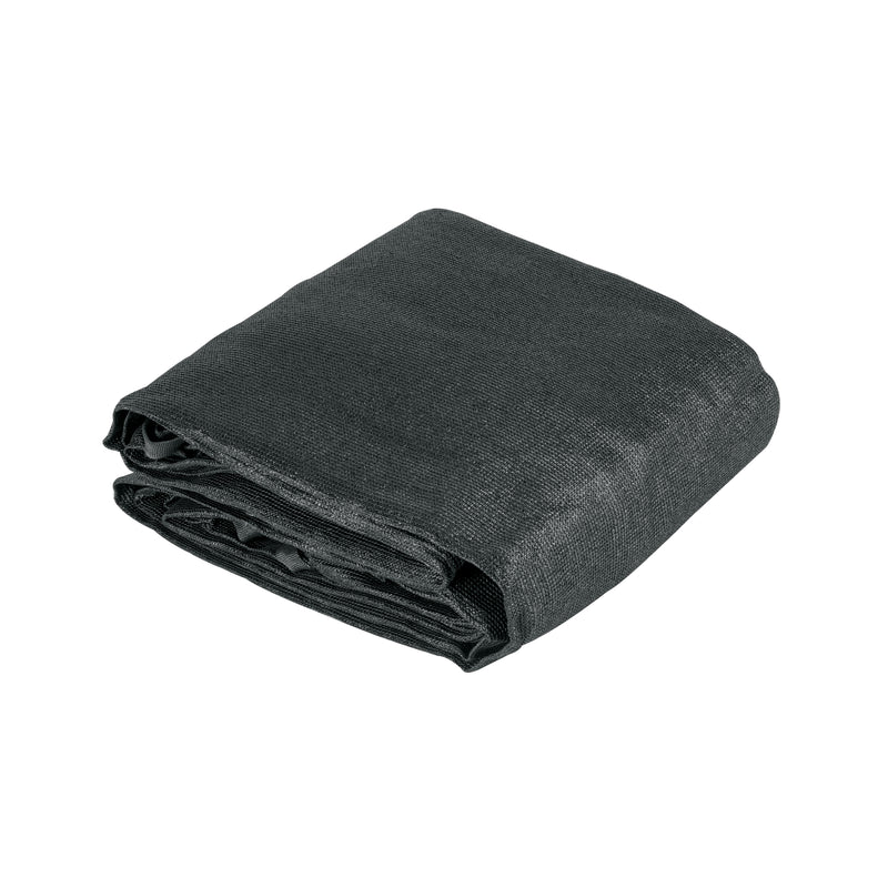 Toldo raschel negro de 6 m, 90% sombra, ancho 4 m, FIERO