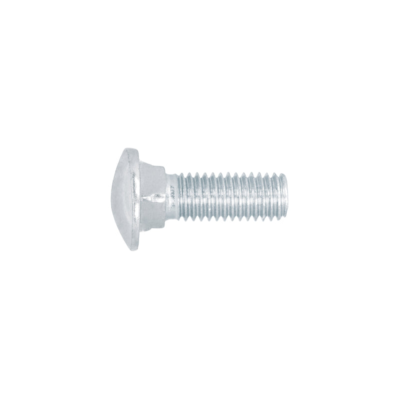 Tornillo tipo coche, galvanizado, 1/2 X 1-1/2", 30 piezas