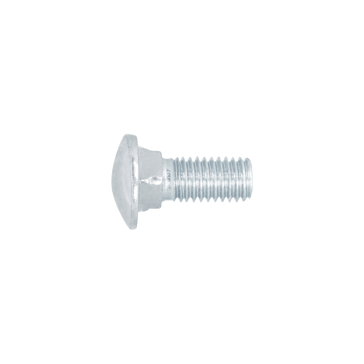 Tornillo tipo coche, galvanizado, 1/2 X 1-1/4", 40 piezas