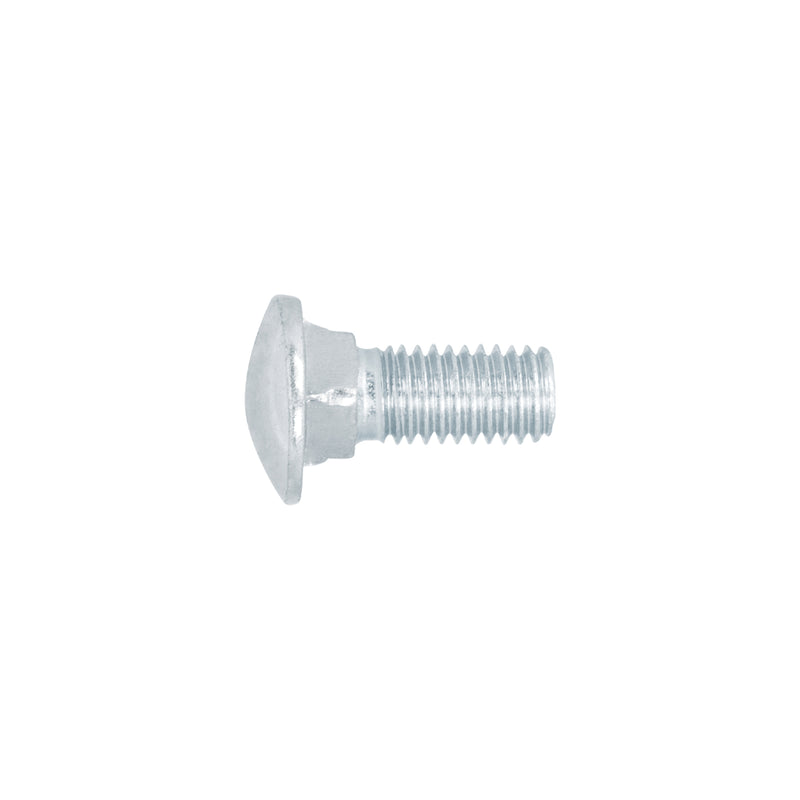 Tornillo tipo coche, galvanizado, 1/2 X 1-1/4", 40 piezas