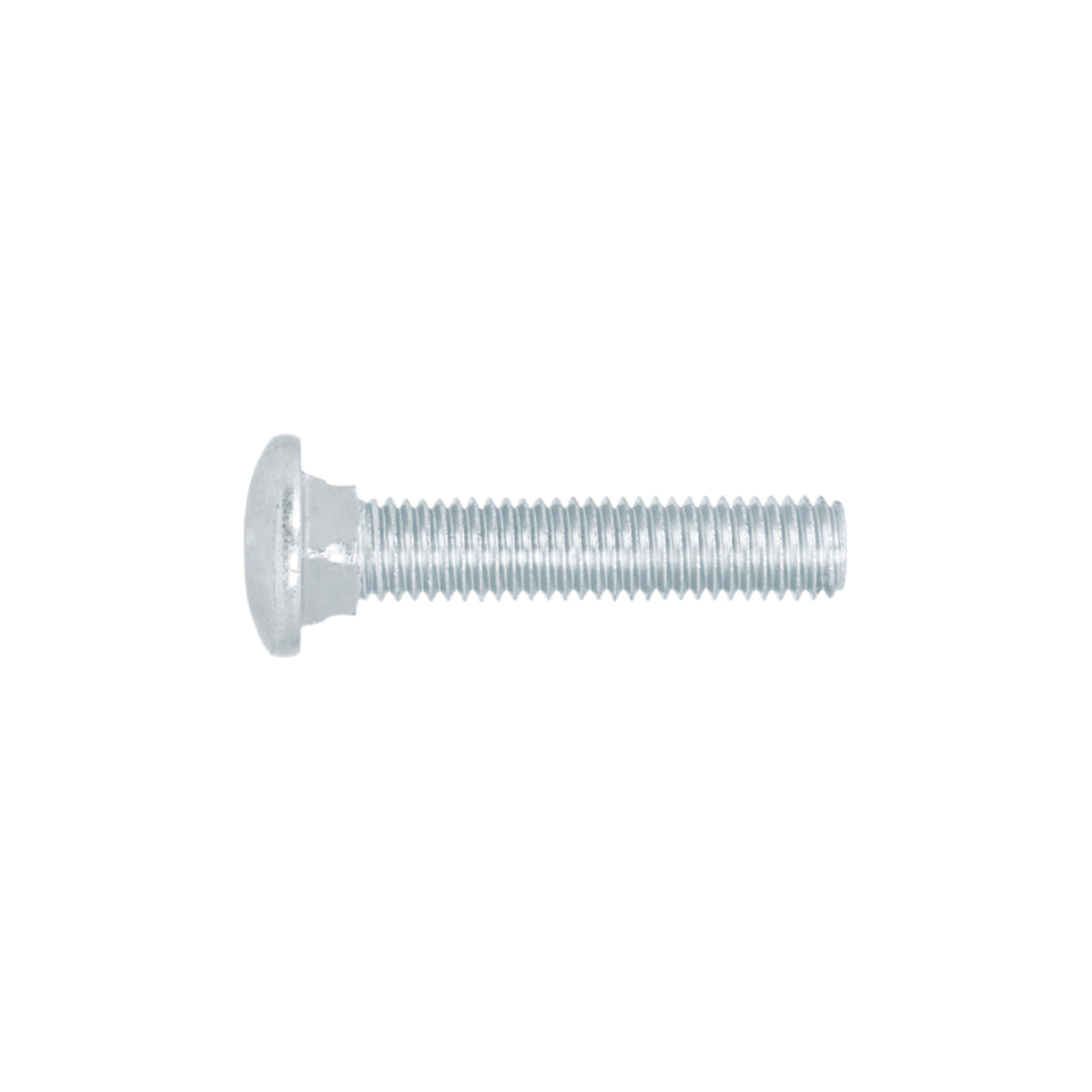 Tornillo tipo coche, galvanizado, 1/2 X 2-1/2", 20 piezas