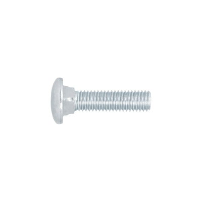 Tornillo tipo coche, galvanizado, 1/2 X 2", 30 piezas