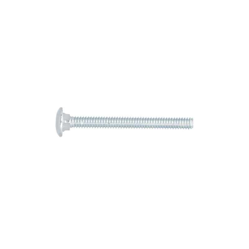 Tornillo tipo coche, galvanizado, 1/4 X 2-1/2", 50 piezas
