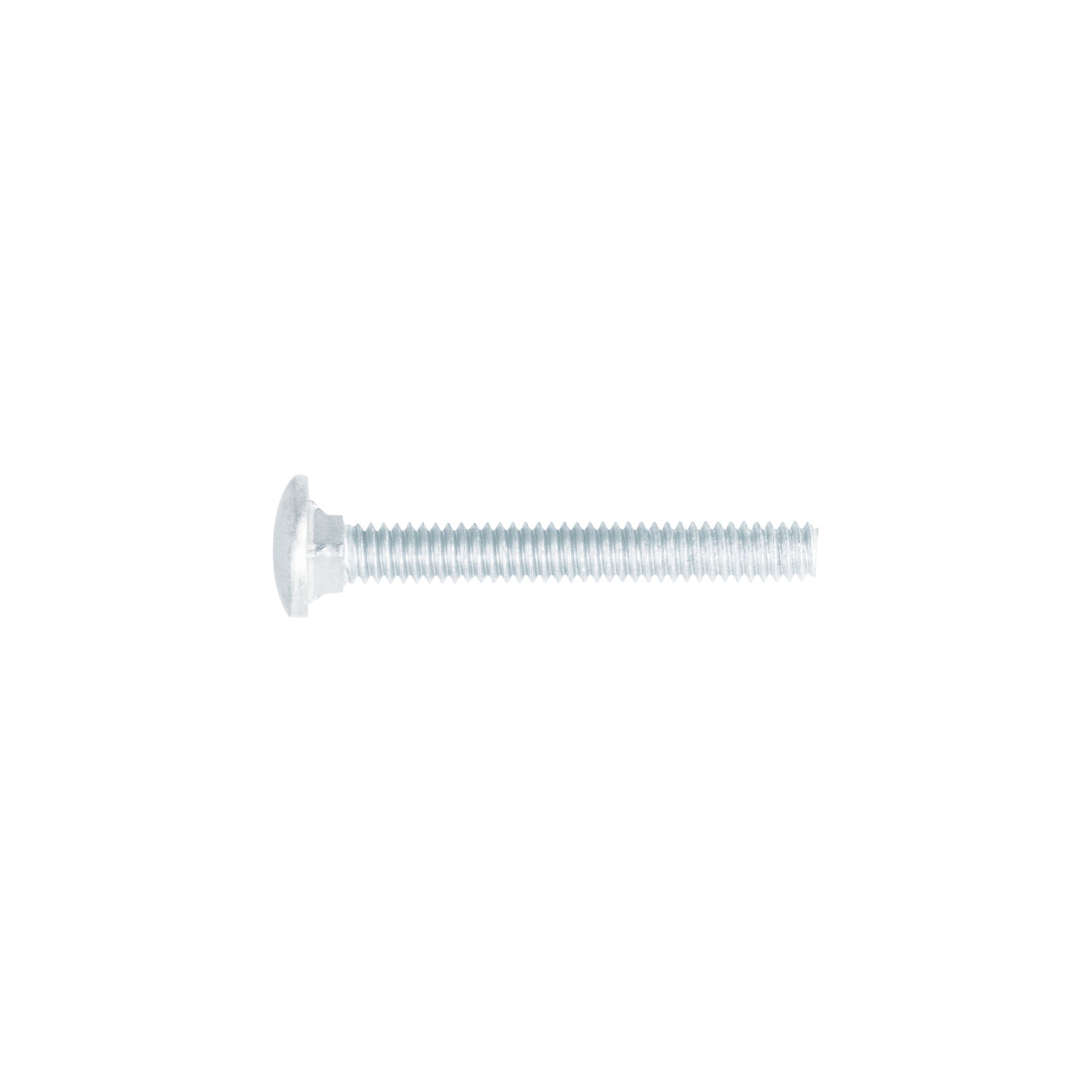 Tornillo tipo coche, galvanizado, 1/4 X 2", 60 piezas
