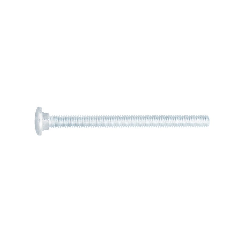 Tornillo tipo coche, galvanizado, 5/16 X 4", 50 piezas