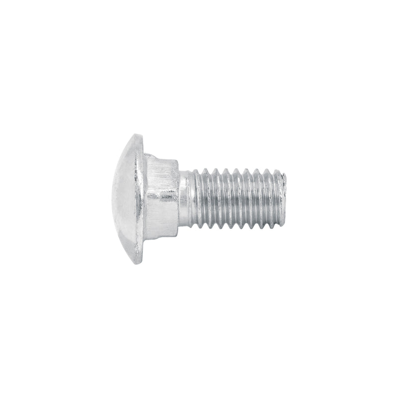 Tornillo tipo coche, galvanizado, 7/16 X 1", 60 piezas