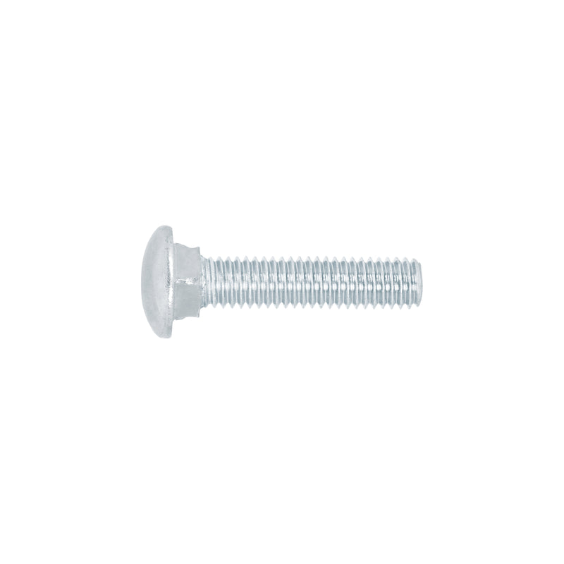 Tornillo tipo coche, galvanizado, 7/16 X 2", 40 piezas