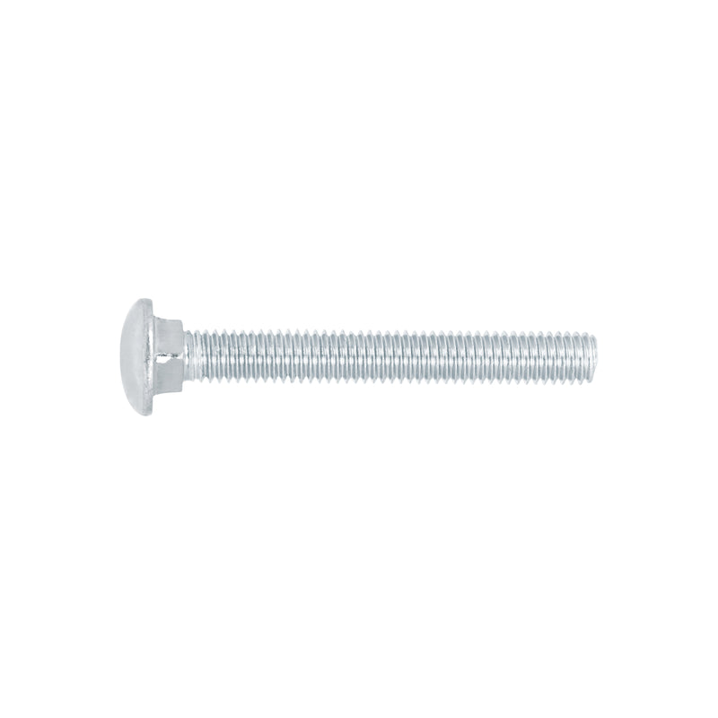 Tornillo tipo coche, galvanizado, 7/16 X 3-1/2", 20 piezas