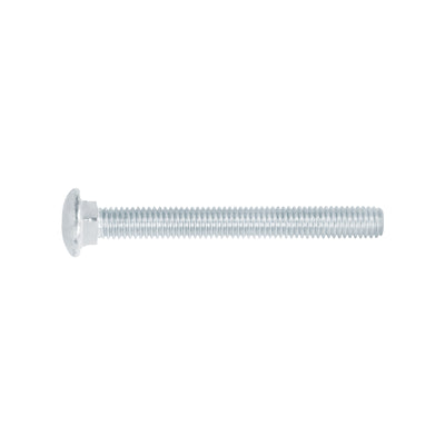 Tornillo tipo coche, galvanizado, 7/16 X 4", 20 piezas