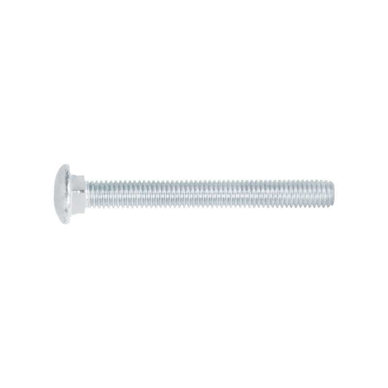 Tornillo tipo coche, galvanizado, 7/16 X 4", 20 piezas
