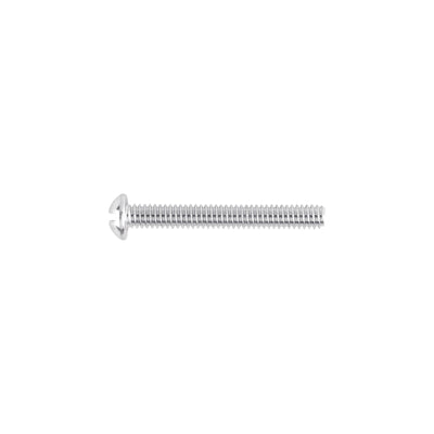 Tornillo acero galvanizado tipo estufa 1/4 x 2", 50 pzas