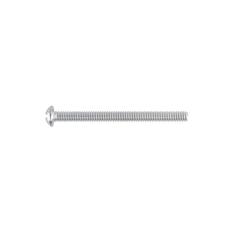 Tornillo acero galvanizado tipo estufa 1/4x3", 50 pzas
