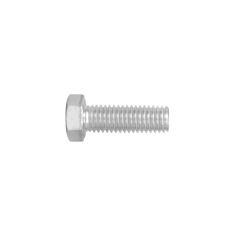 Tornillo acero galvanizado tipo máquina 1/2x1 1/2",30 pzas