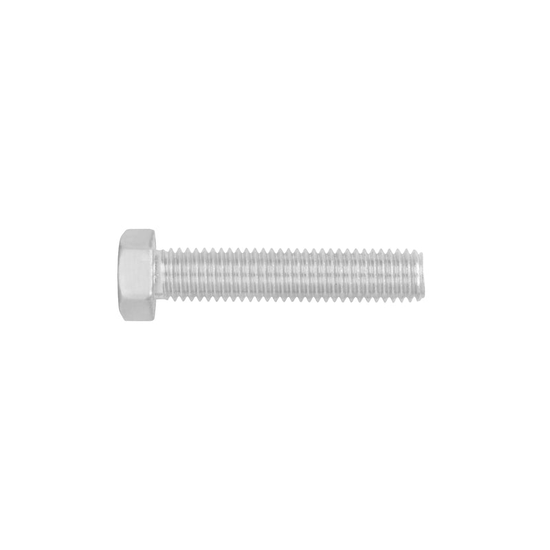 Tornillo acero galvanizado tipo máquina 1/2x2 1/2",20 pzas