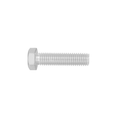 Tornillo acero galvanizado tipo máquina 1/2x2", 30 pzas