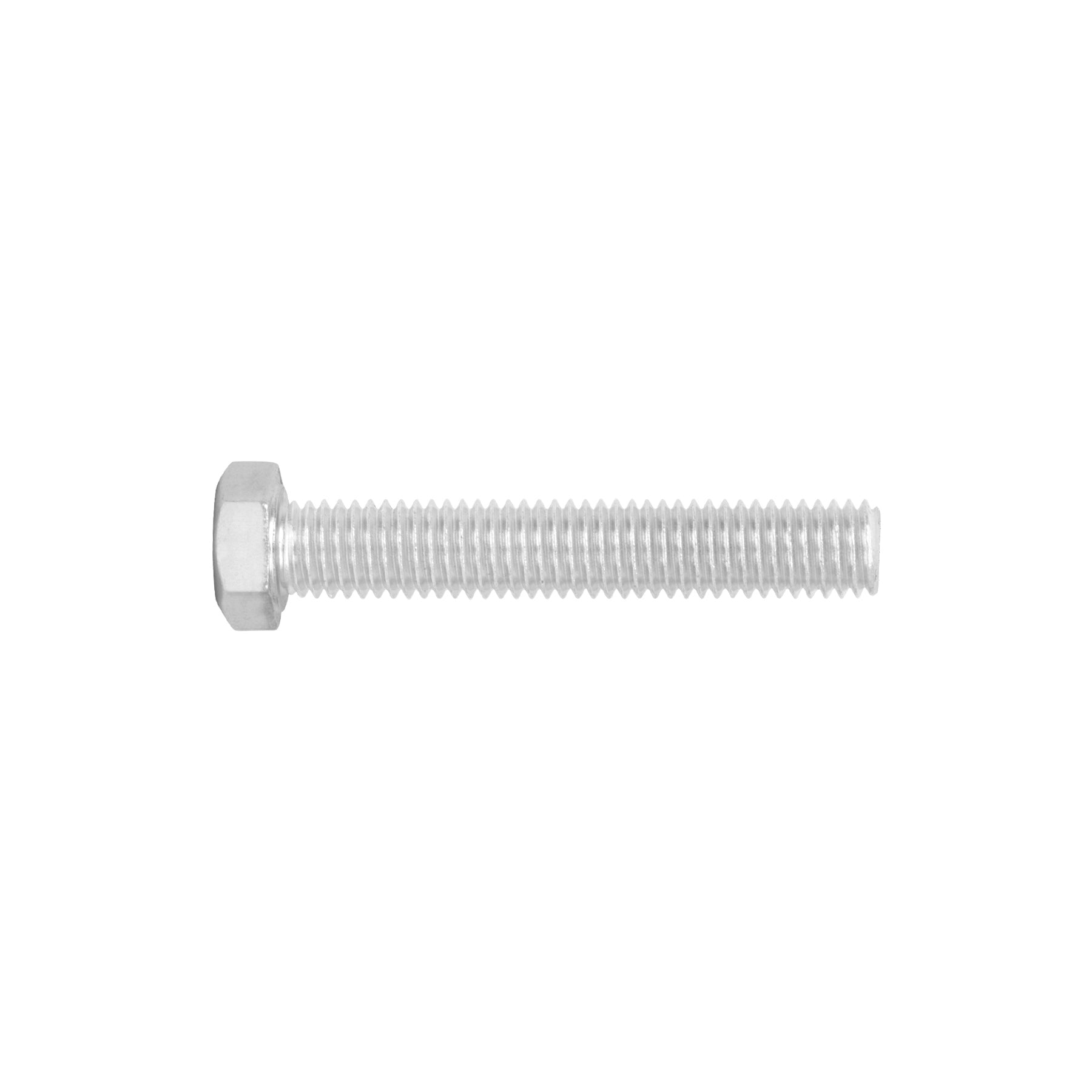 Tornillo acero galvanizado tipo máquina 1/2x3", 20 pzas