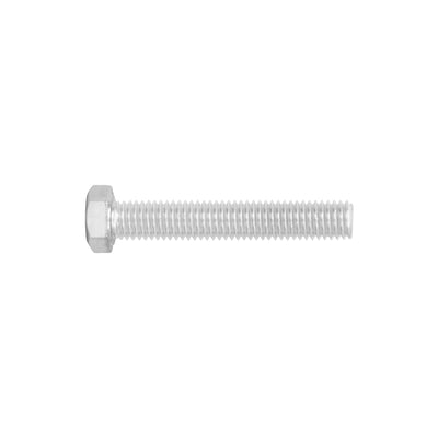 Tornillo acero galvanizado tipo máquina 1/2x3", 20 pzas