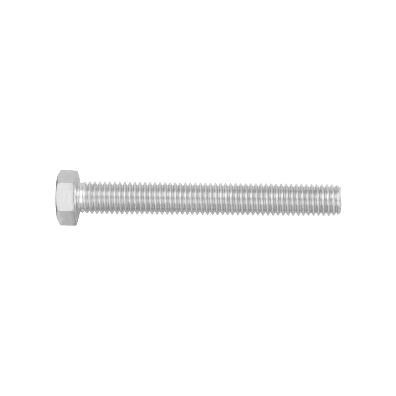 Tornillo acero galvanizado tipo máquina 1/2x4", 15 pzas