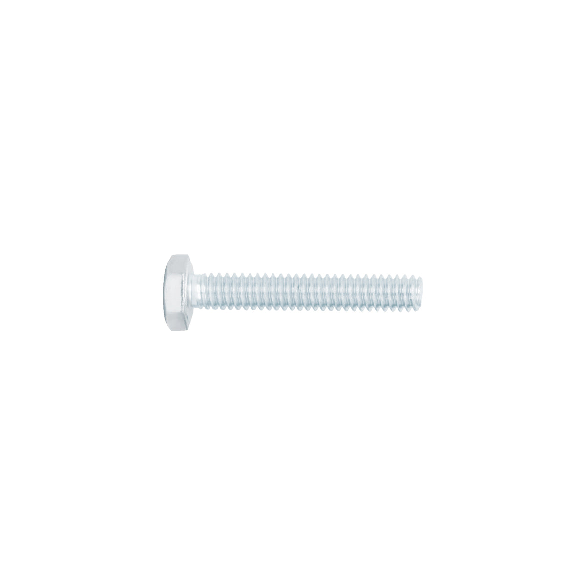 Tornillo acero galvanizado tipo máquina 1/4x1 1/2", 80 pzas