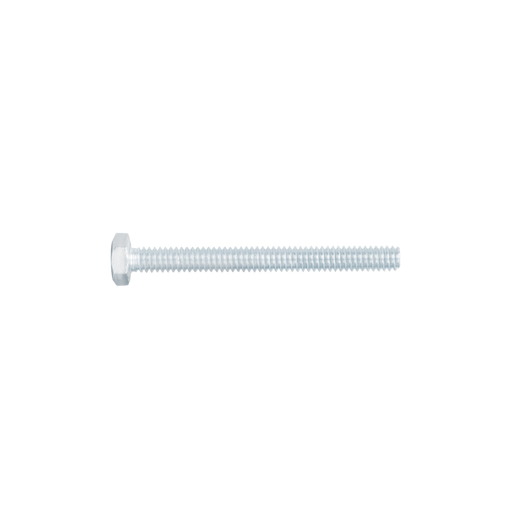 Tornillo acero galvanizado tipo máquina 1/4x2 1/2", 50 pzas