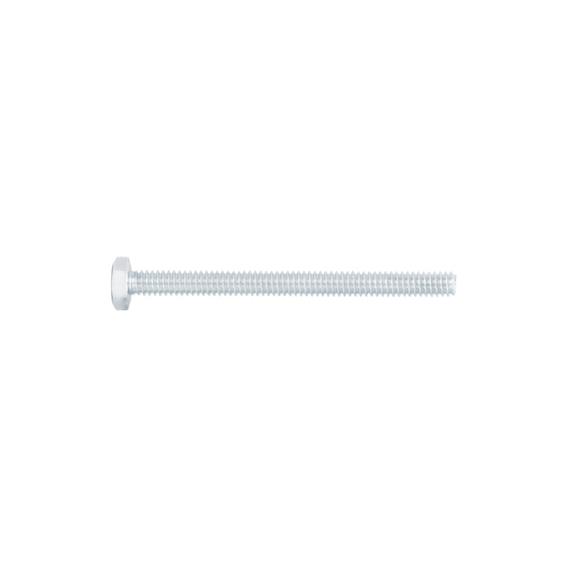 Tornillo acero galvanizado tipo máquina 1/4x3", 50 pzas