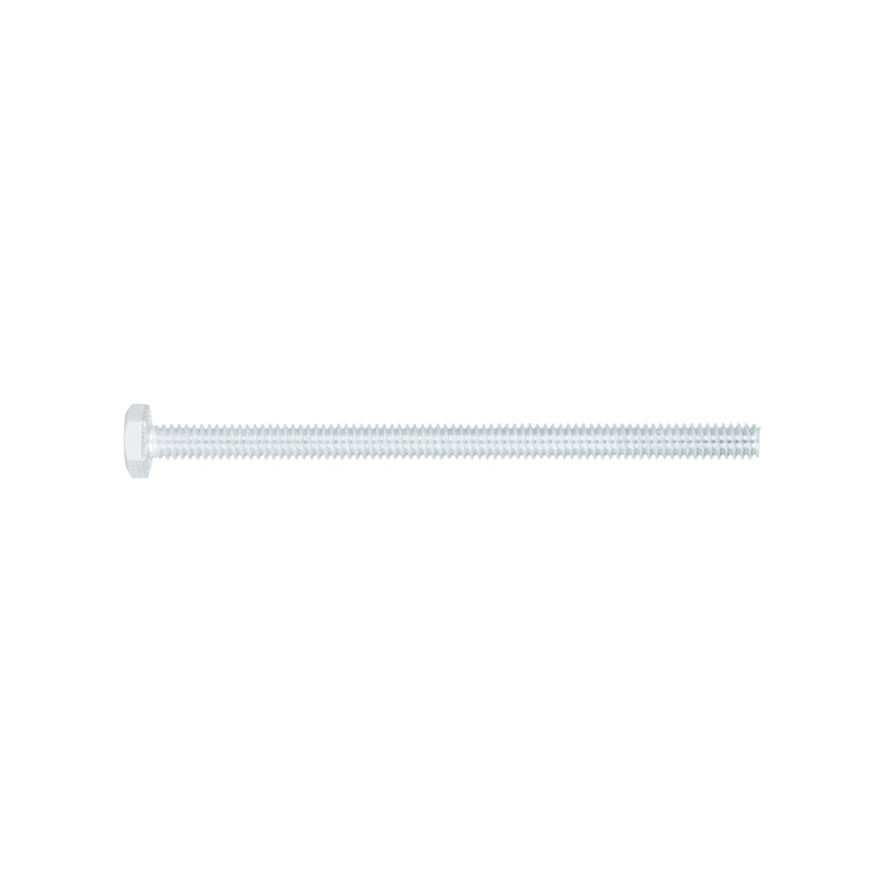 Tornillo acero galvanizado tipo máquina, 1/4X4", 30 pzas